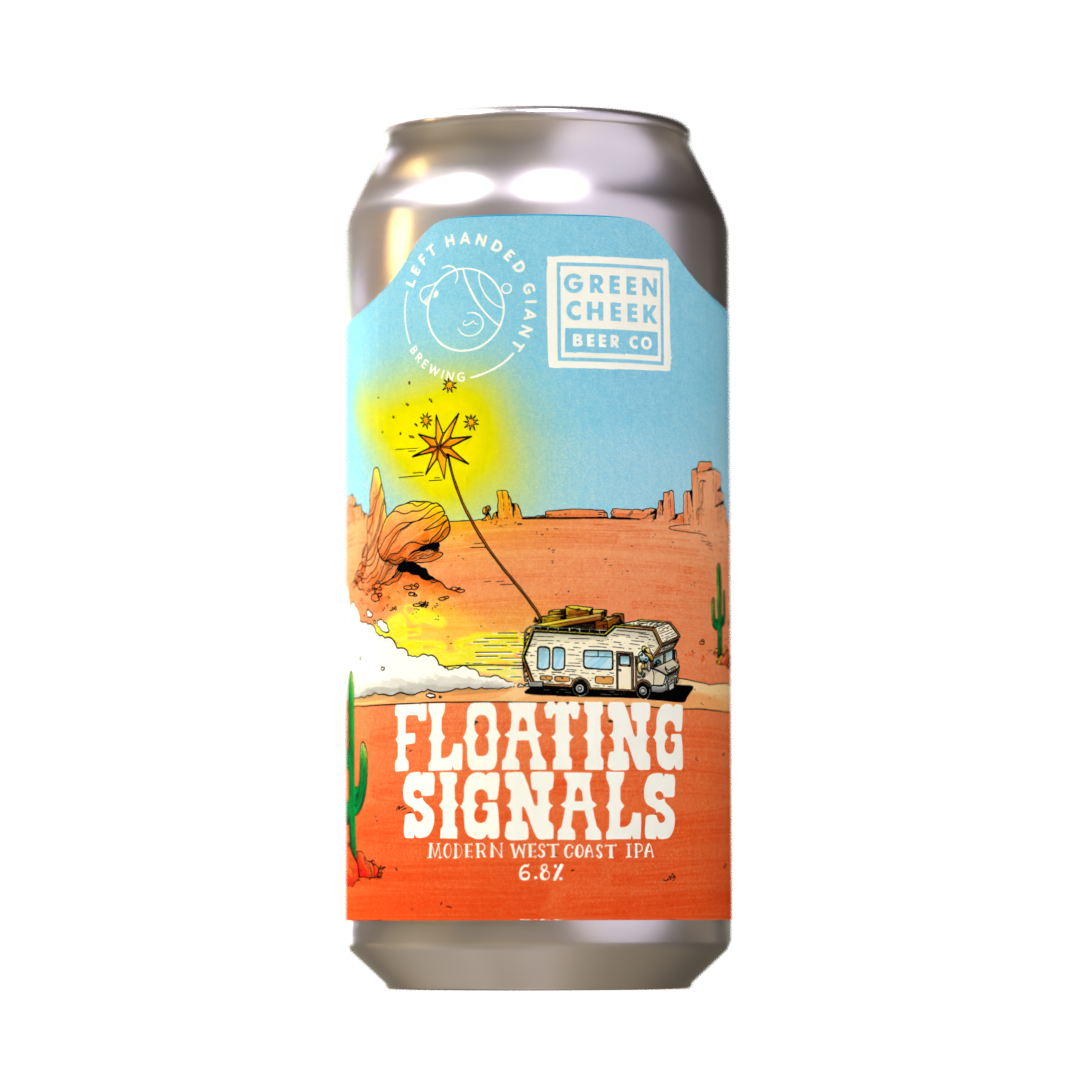 Floating Signals (x Green Cheek) - Single Can