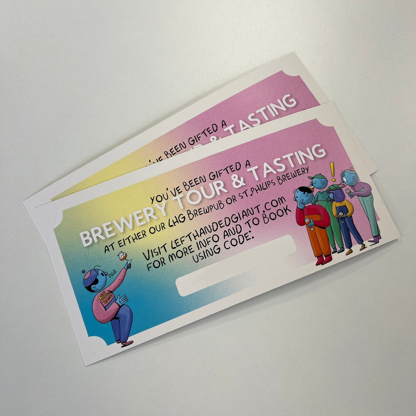 Brewery Tour Gift Card