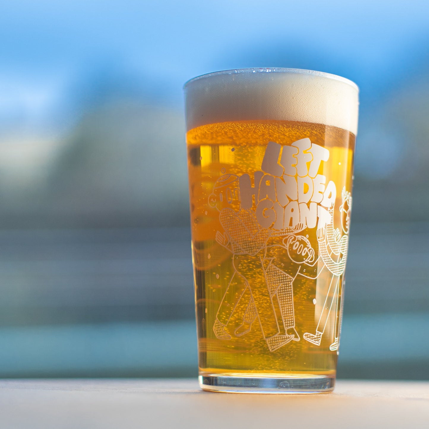 Printed Pint Glass
