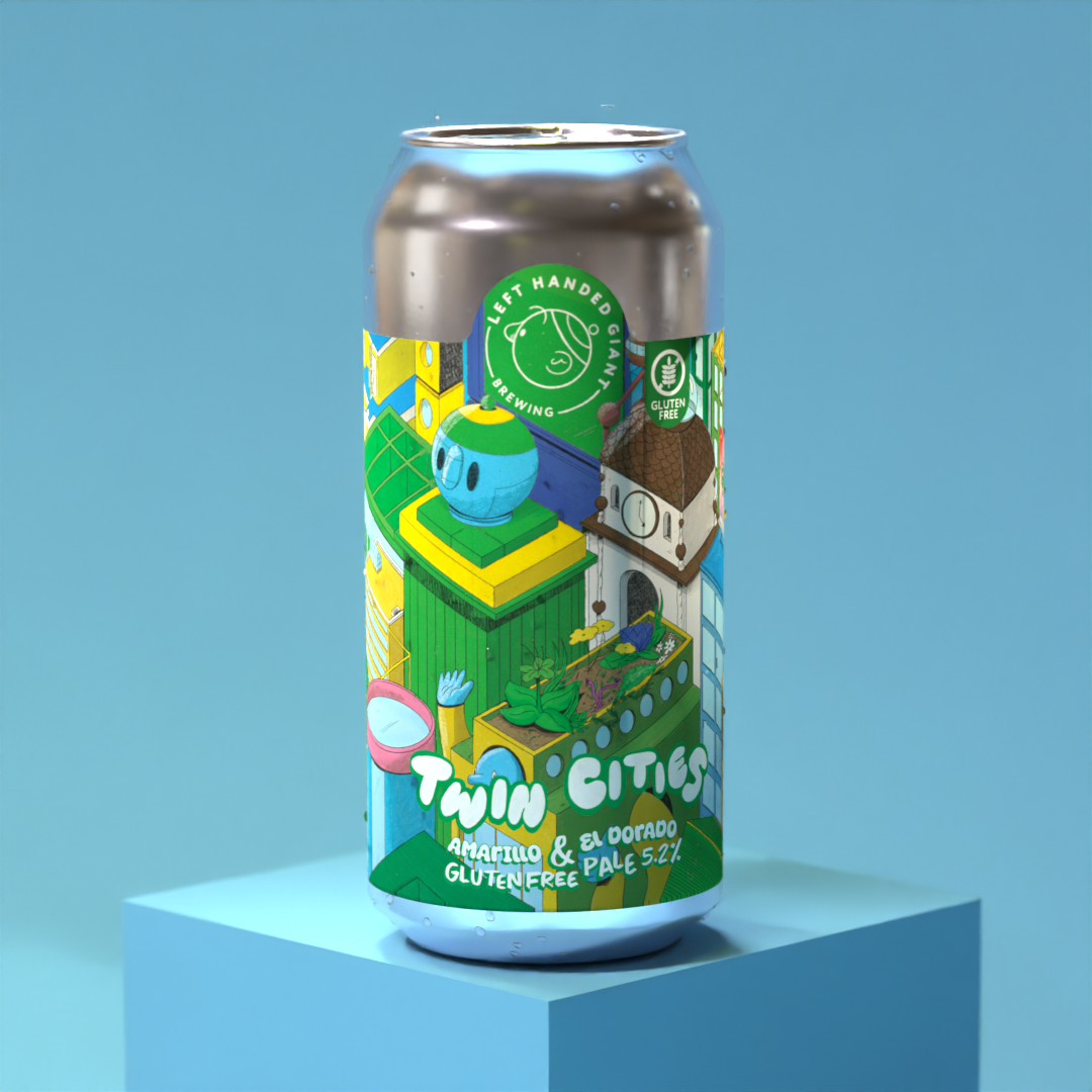 Twin Cities: Amarillo & El Dorado (GF Pale Ale)