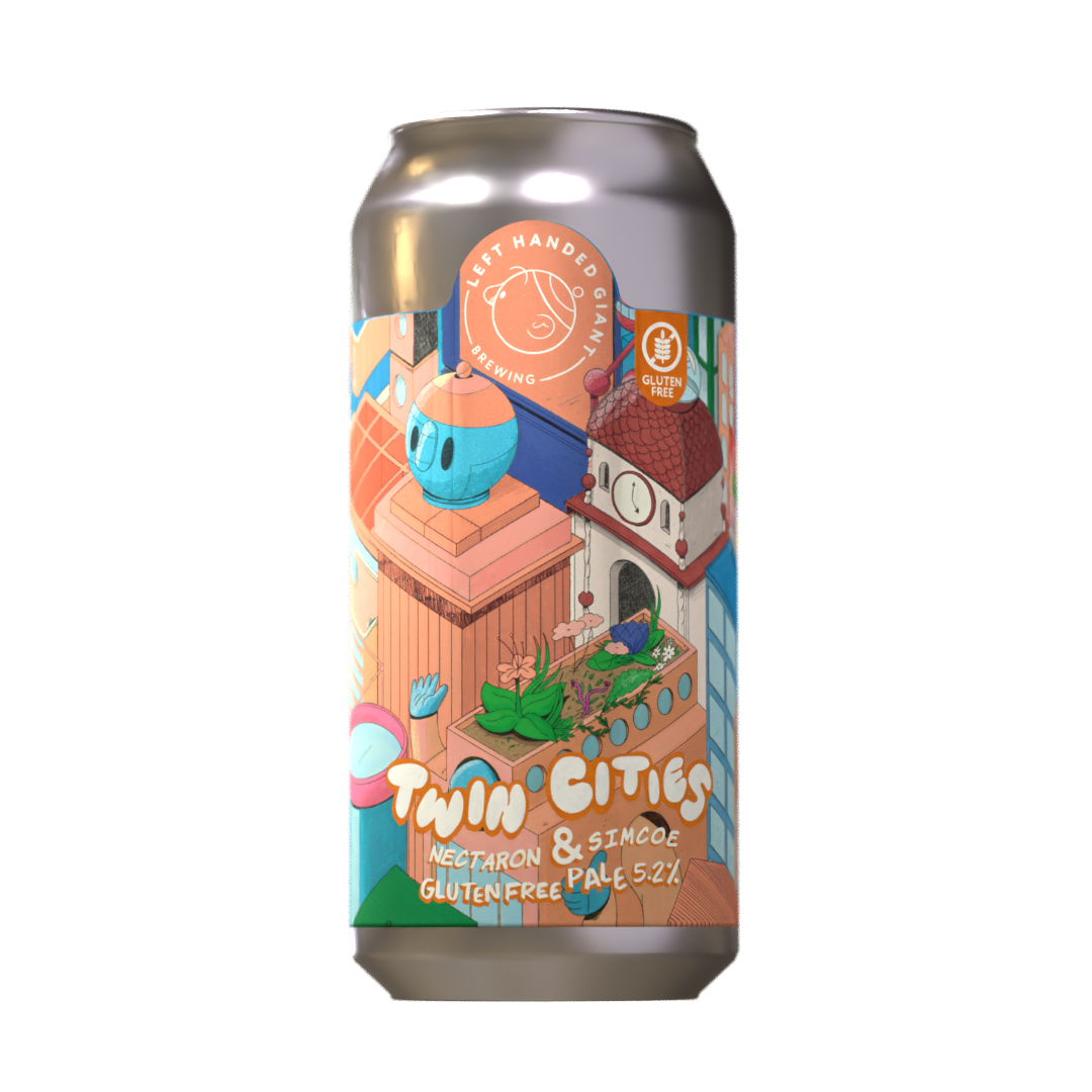Twin Cities: Nectaron & Simcoe (GF Pale Ale) - 4 Pack