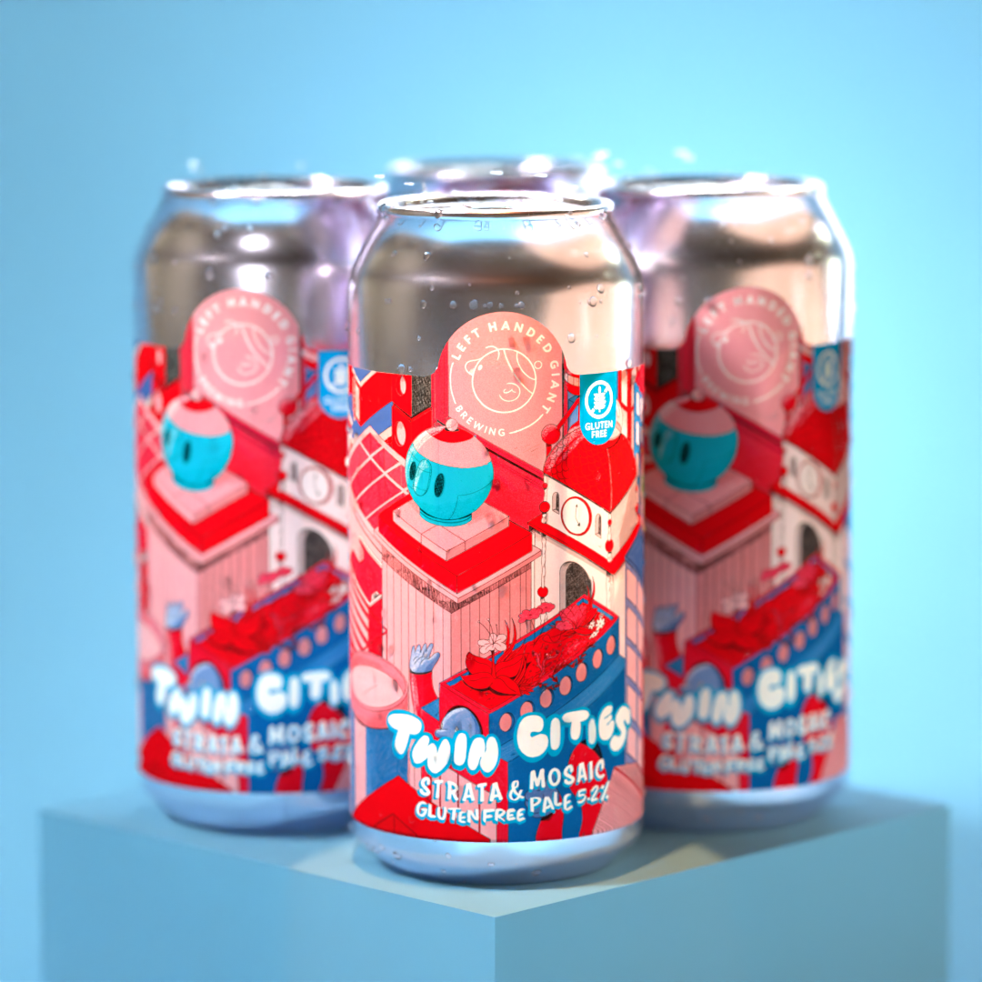 Twin Cities: Strata & Mosaic (GF Pale Ale) - 4 Pack