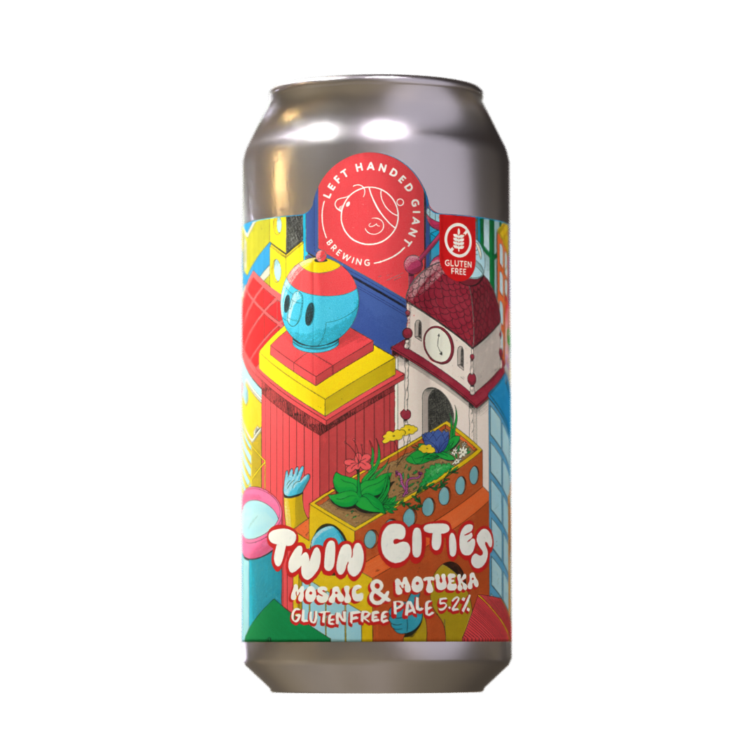Twin Cities: Mosaic & Motueka (GF Pale Ale) - 4 Pack