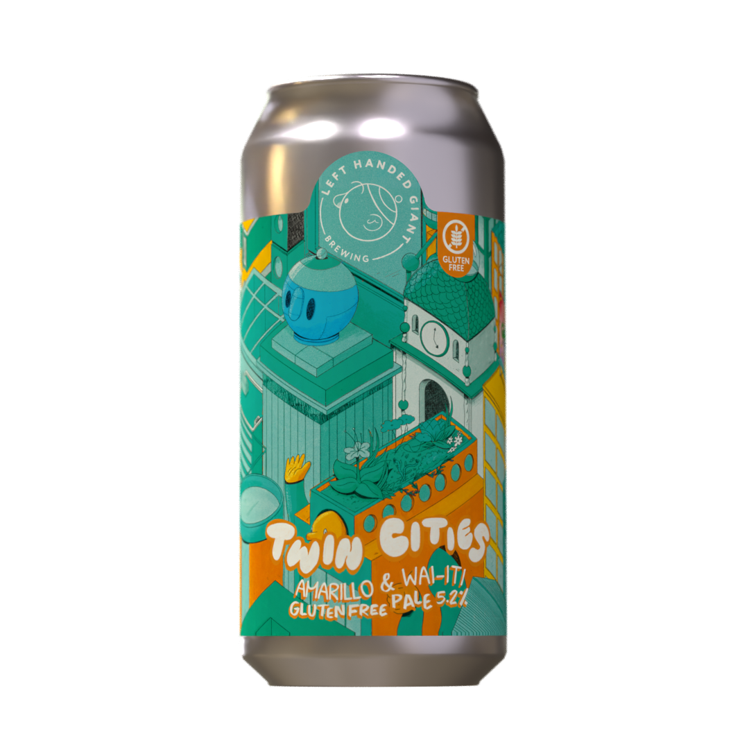 Twin Cities: Amarillo & Wai-iti (GF Pale Ale) - Single Can