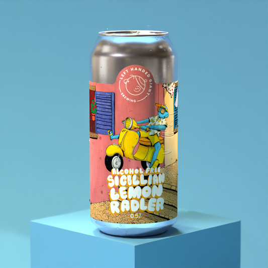 Alcohol-Free Sicilian Lemon Radler