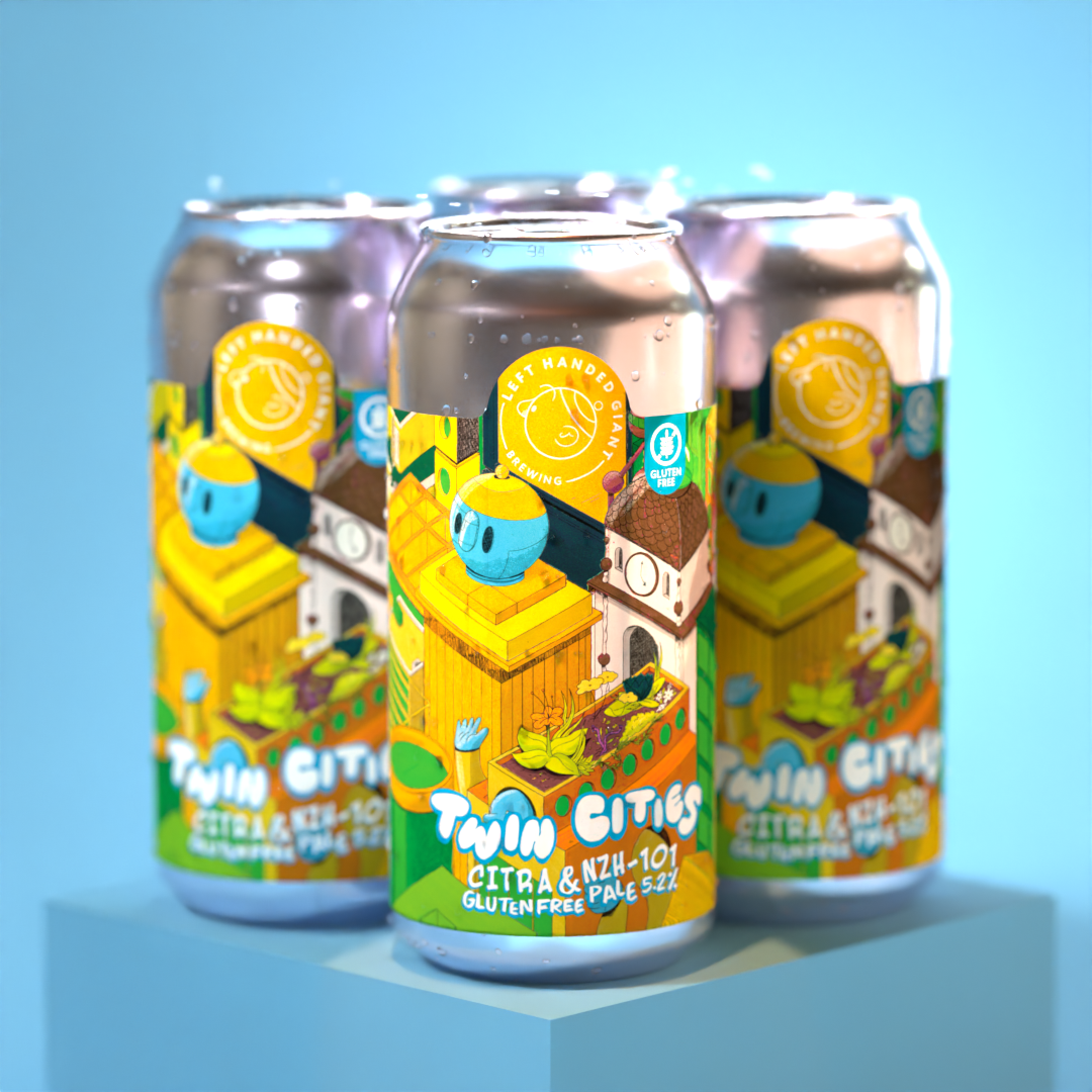 Twin Cities: Citra & NZH-101 (GF Pale Ale) - 4 Pack