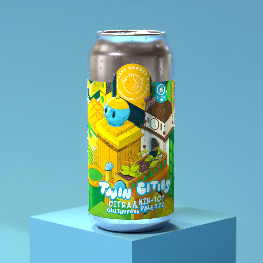 Twin Cities: Citra & NZH-101 (GF Pale Ale) - Single Can