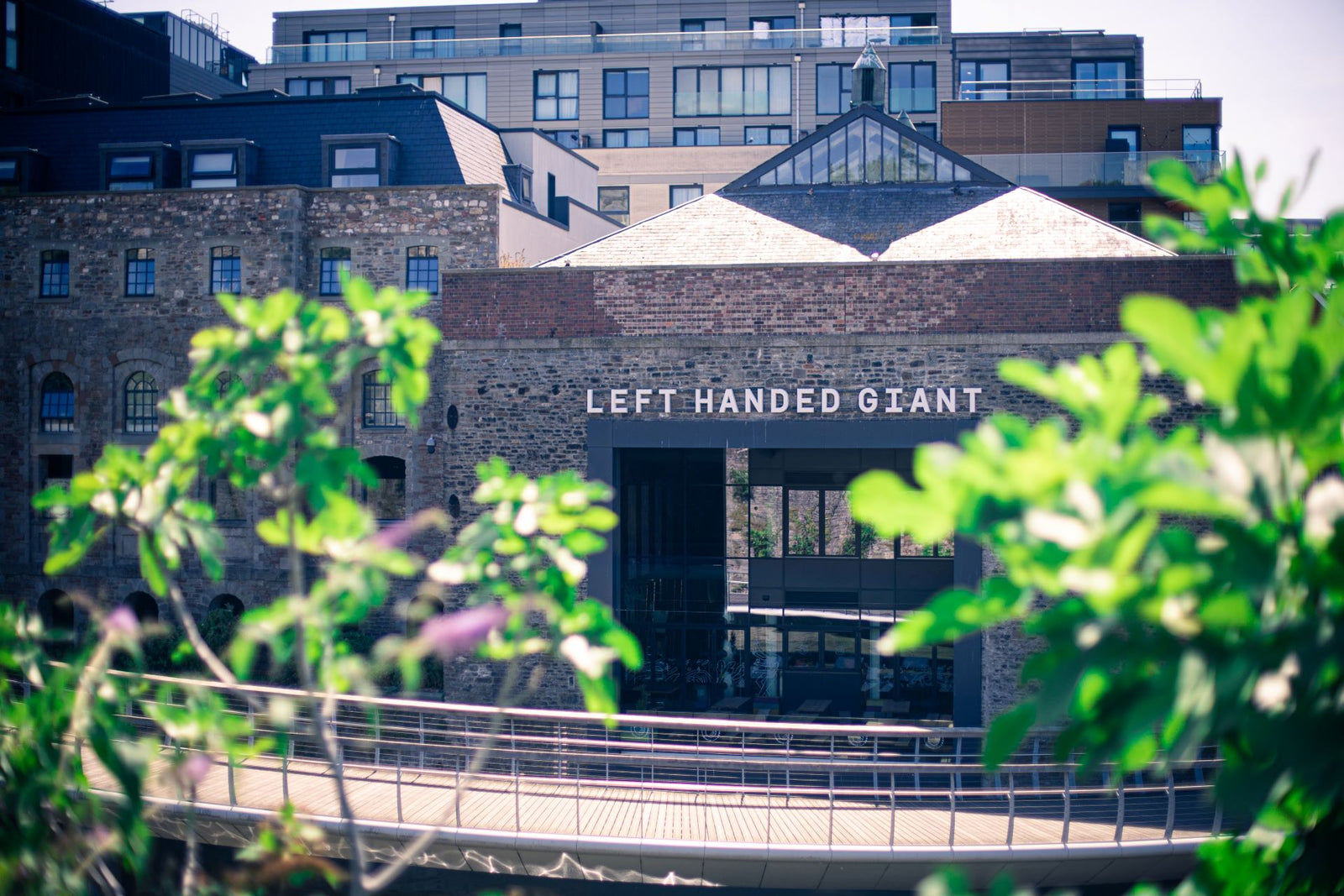 The Left Handed Giant brewpub on Bristol's harbourside at Finzels Reach