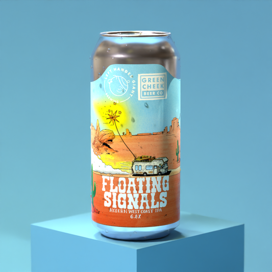 Floating Signals (x Green Cheek) - Single Can