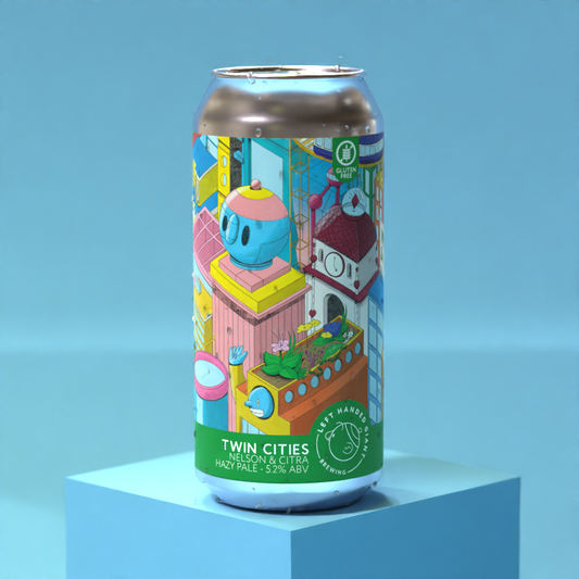 Left Handed Giant Twin Cities: Nelson & Citra Left Handed Giant Twin Cities: Nelson & Citra