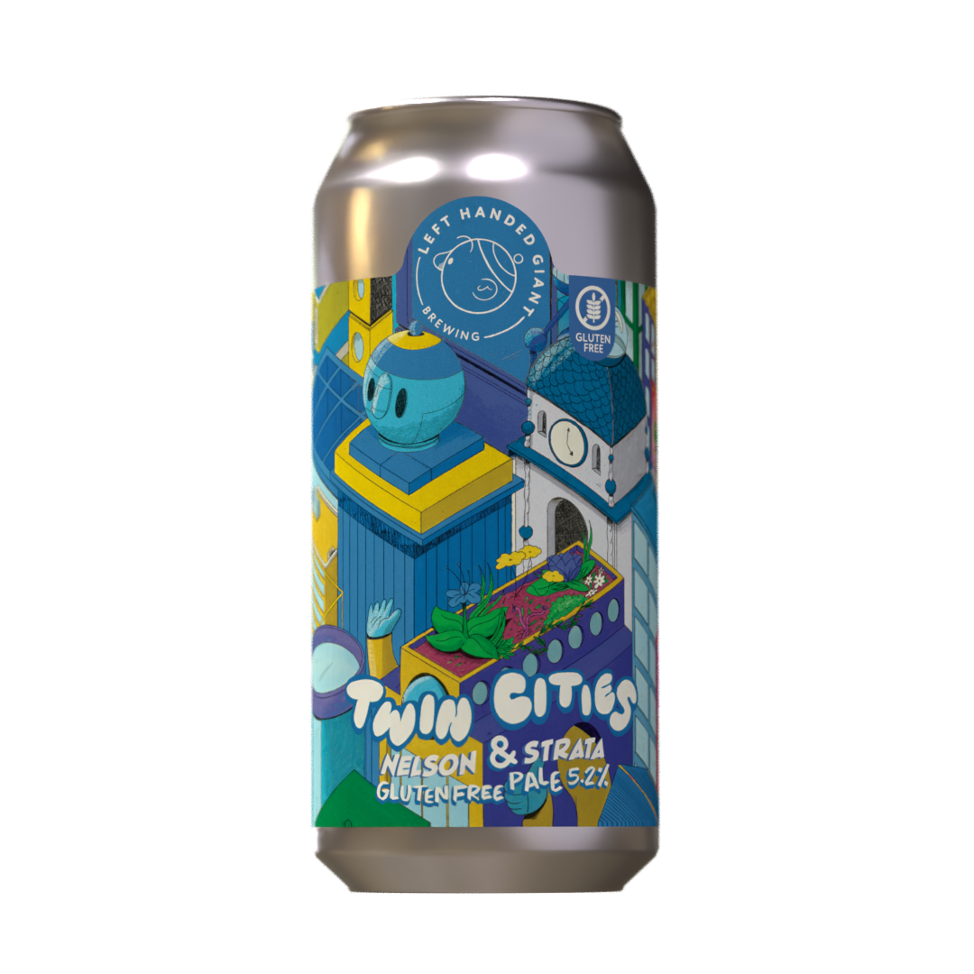 Twin Cities: Nelson & Strata (GF Pale Ale) - Single Can