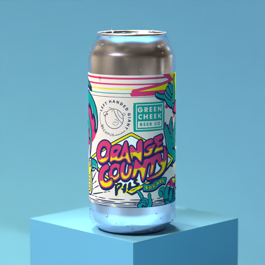 Orange County Pils (x Green Cheek) - Single Can