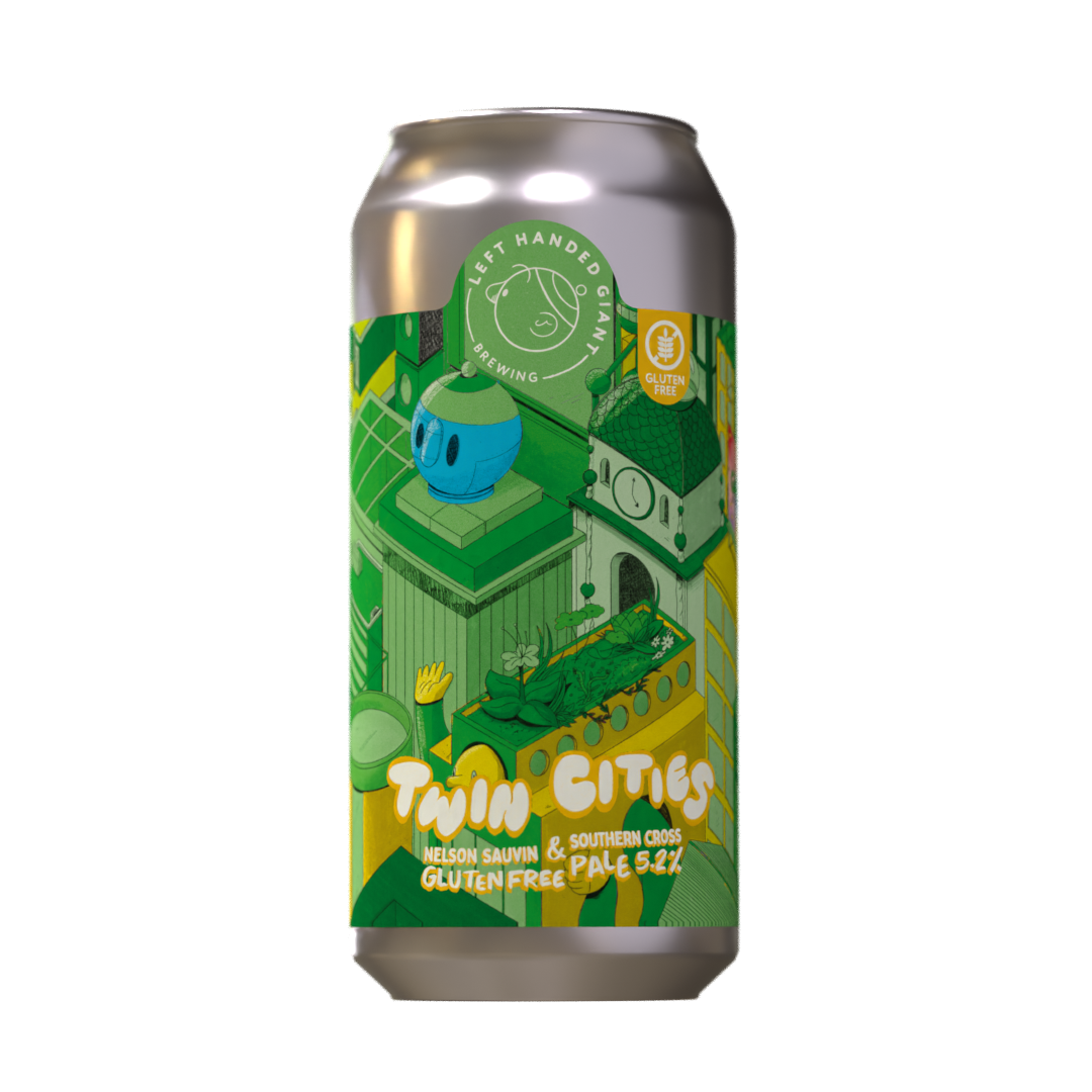 Twin Cities: Nelson Sauvin & Southern Cross (GF Pale Ale) - Single Can