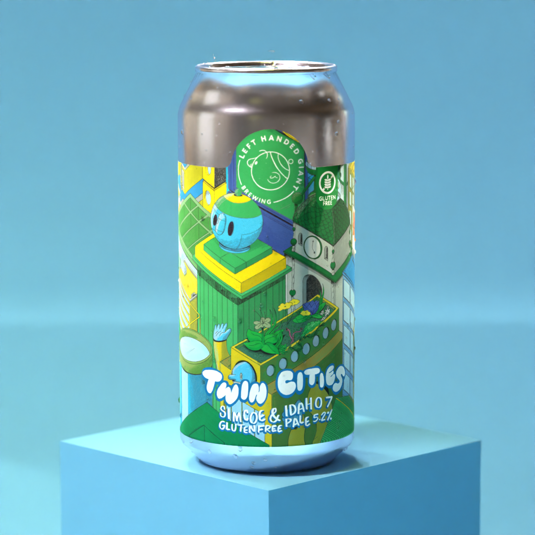Twin Cities: Simcoe & Idaho 7 (GF Pale Ale)