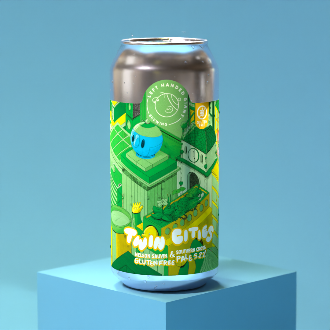Twin Cities: Nelson Sauvin & Southern Cross (GF Pale Ale) - Single Can