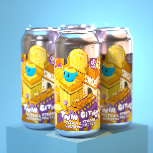 Twin Cities: Citra & Strata (GF Pale Ale) - 4 Pack
