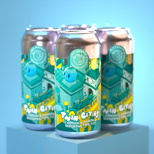 Twin Cities: Simcoe & Amarillo (GF Pale Ale) - 4 Pack