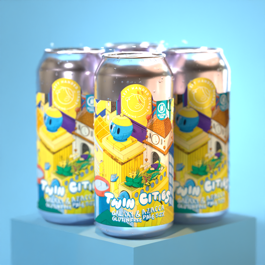 Twin Cities: Galaxy & Azacca (GF Pale Ale) - 4 Pack