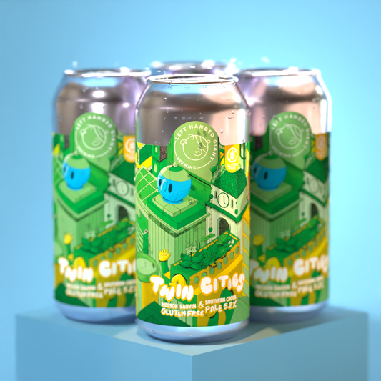 Twin Cities: Nelson Sauvin & Southern Cross (GF Pale Ale) - 4 Pack