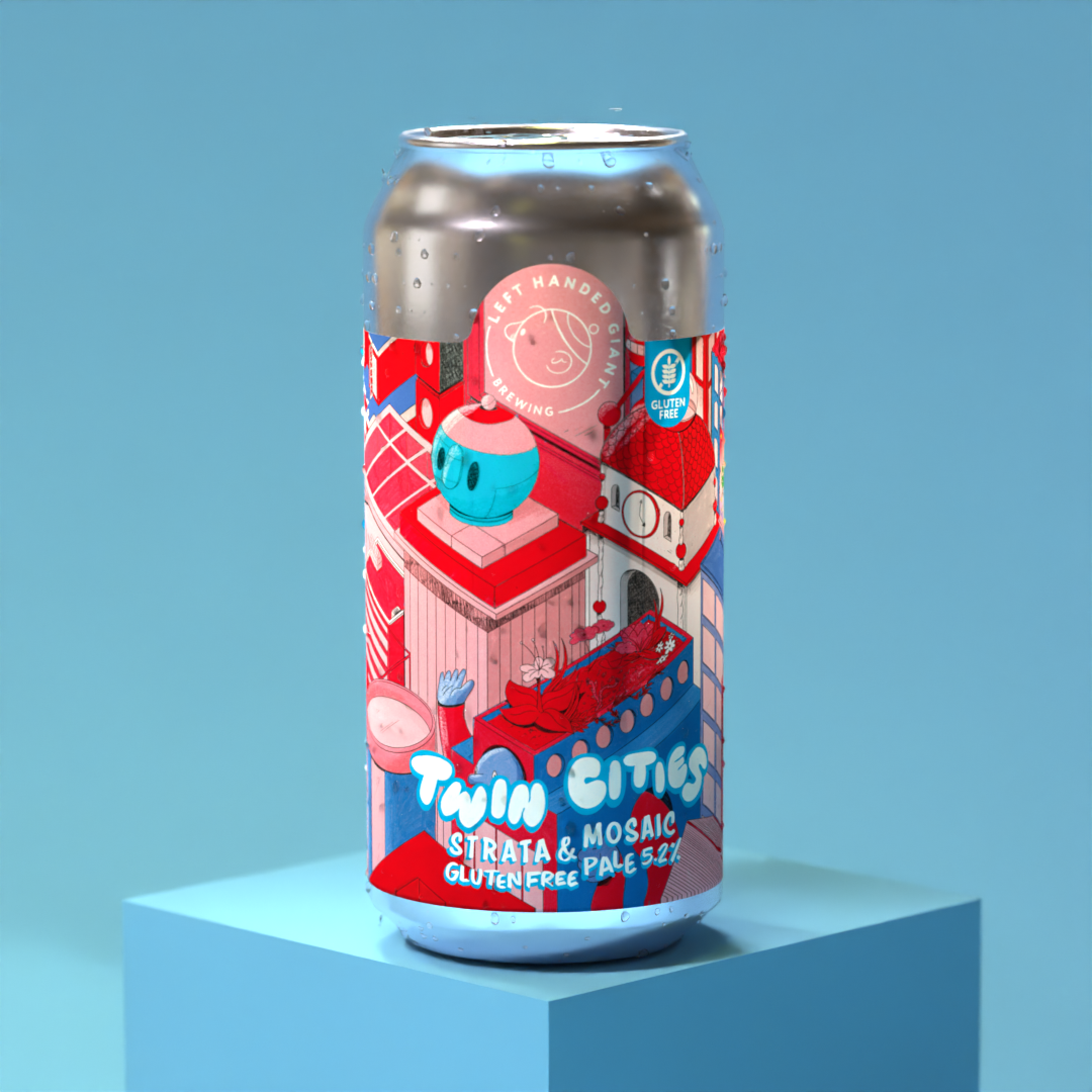 Twin Cities: Strata & Mosaic (GF Pale Ale) - Single Can