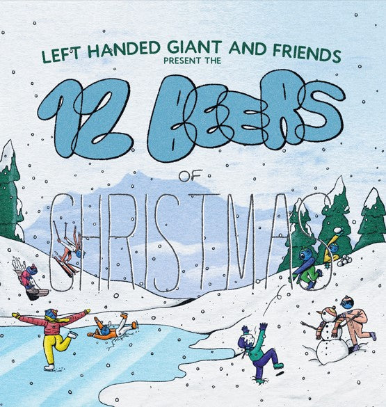 LHG & Friends 12 Beers of Christmas 2024 Left Handed Giant