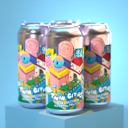 Twin Cities: Citra & Nectaron (GF Pale Ale) - 4 Pack