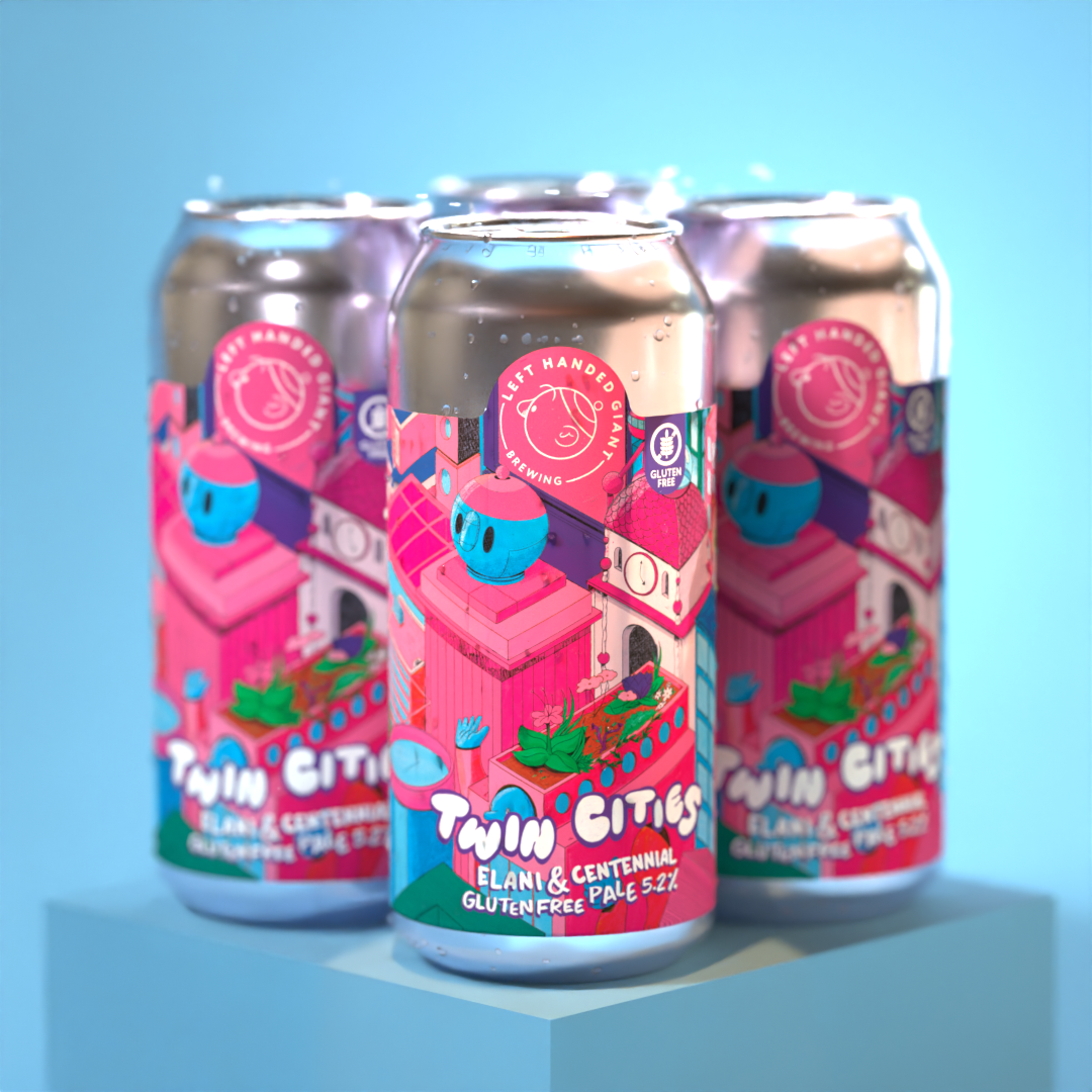 Twin Cities: Elani & Centennial (GF Pale Ale) - 4 Pack