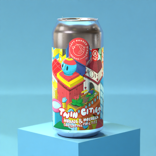 Twin Cities: Mosaic & Motueka (GF Pale Ale) - Single Can