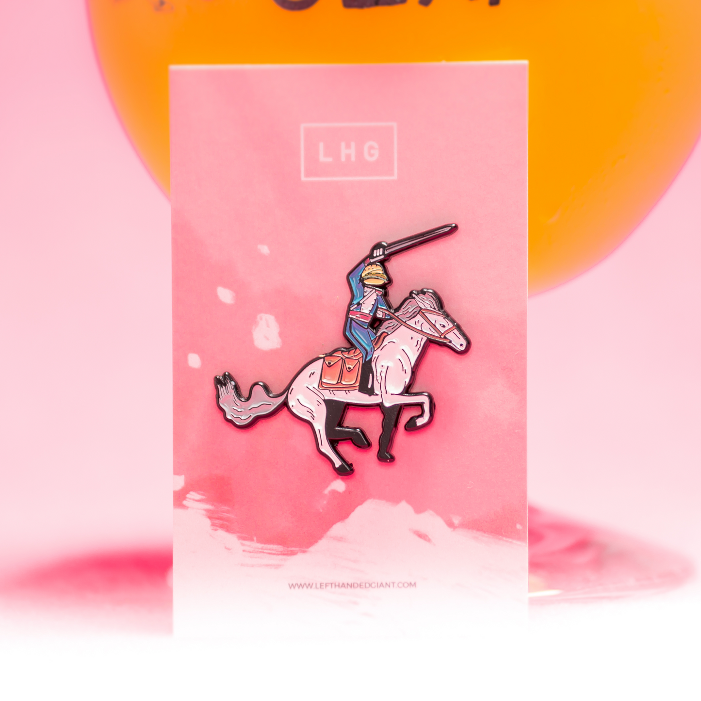 LHG Cheeseburger Cavalry Pin