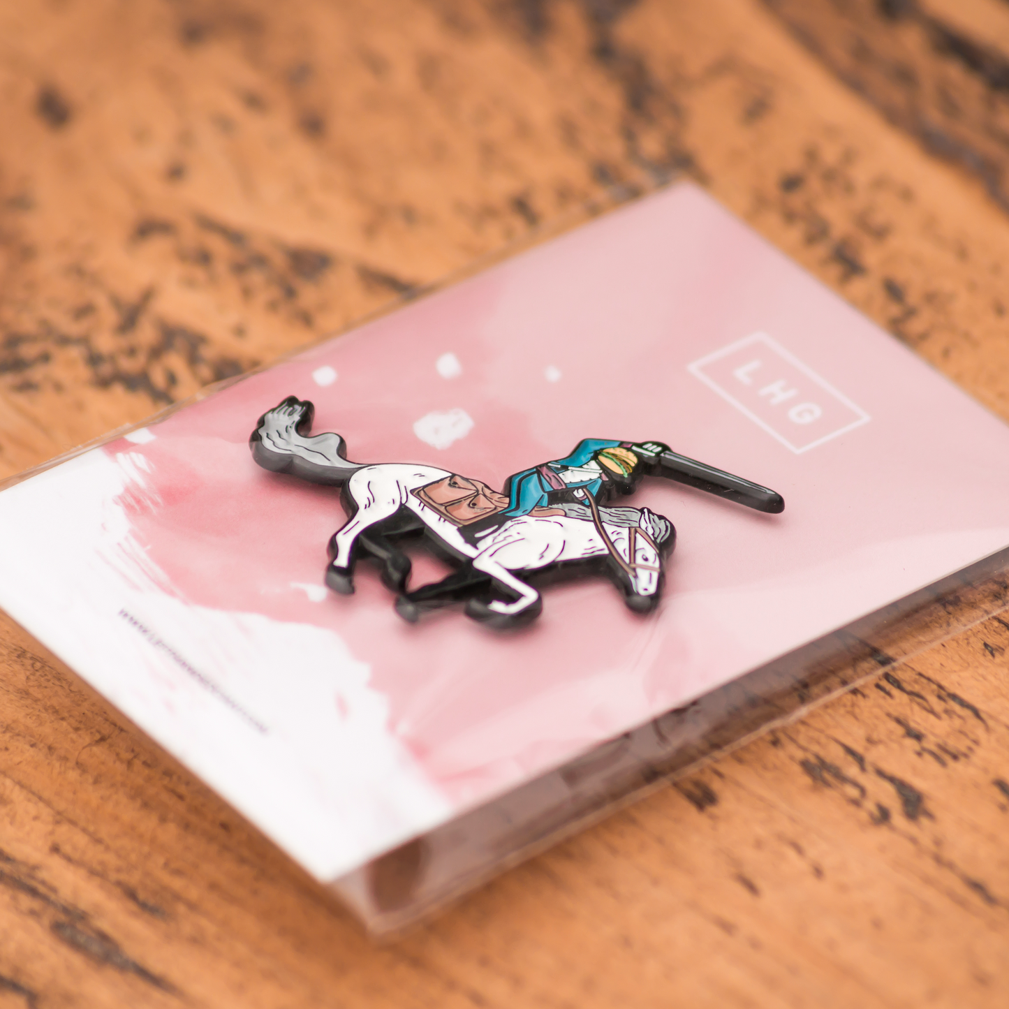 LHG Cheeseburger Cavalry Pin